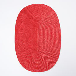 Салфетка сервировочная Доляна Овал, цв.красный, 45*30 см  фото 2