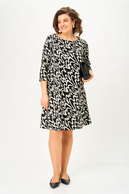 Платье Michel Chic 2199 молочный каприз  фото 4