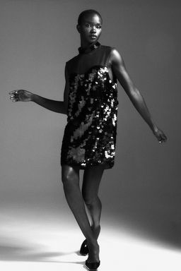 Minivestido de lentejuelas - H&m фото 3