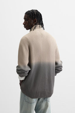 GRADIENT ZIP-UP CARDIGAN - Zara фото 3