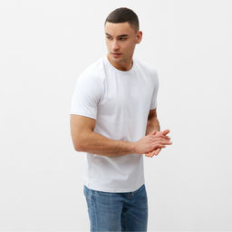 Футболка мужская MINAKU Future, размер 48, белая