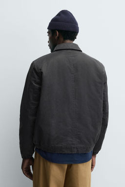 WAXED FINISH JACKET - Zara фото 3