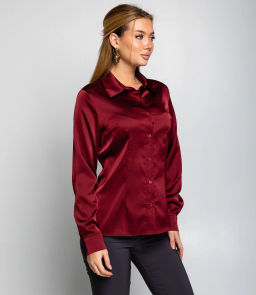 Блуза #ОКТ025022, бордовый
