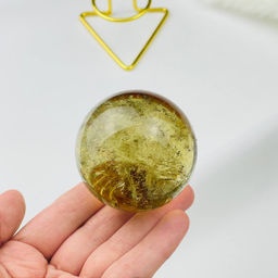 Шар из Цитрина на подставке