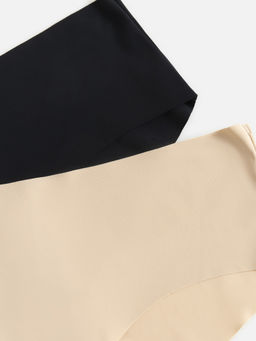 10204120043 Трусы боксер жен 5 шт. Mona бежевый с черным - Concept club фото 2