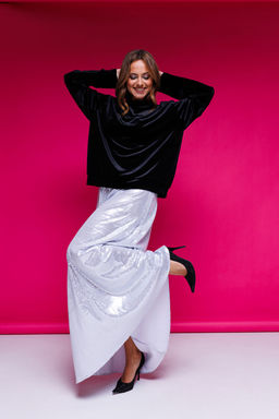 Джемпер AURA 2128-170 черный  фото 4