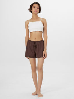 Шорты женские коричневые - Mark formelle фото 3