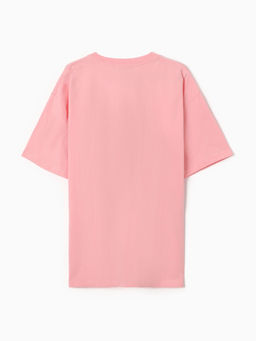 Футболка женская KAFTAN: Prosecco, розовая, размер 52-54