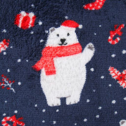 Плед, размер 180х200см, корал-флис 165г/м 100% полиэстер - Бояртекс фото 2