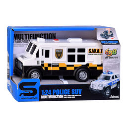 Машина  "Автозак" 1:24 (свет, звук) в коробке