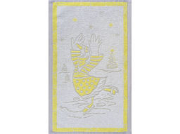 1с105.413ж1 Соты и пчелка (коралл3) Полотенце махровое 50х30 см - Текс-дизайн фото 235