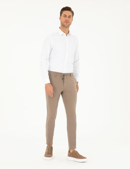 Bej Klasik Jogger Pantolon - Pierre cardin фото 3