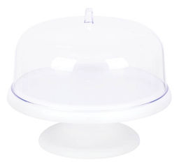 Тортница на ножке 290*290*155мм арт.М1119