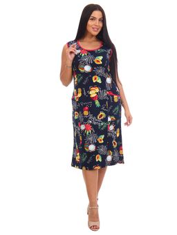 Калинка сарафан женский, темно-синий