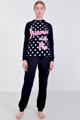 Арт. 4551 Пижама с брюками 46-54 (5 шт) Цвет:ассорти