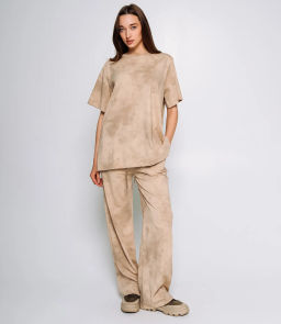 Спортивный костюм #КТ3315 (1), бежевый