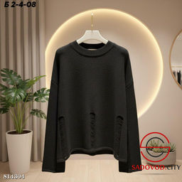 Джемпер женский с рваным эффектом - Bruno фото 6