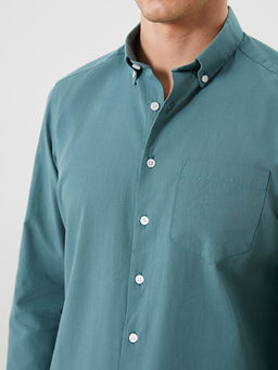 Regular Fit Uzun Kollu Poplin Erkek G?mlek