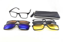ОПРАВА SUN GLASSES POLARIZED С НАСАДКАМИ 2305A C2 55-18-133