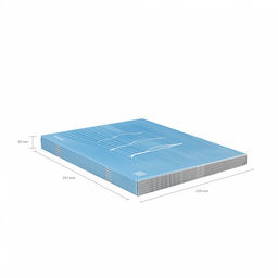 Цена за 3 шт. Тетрадь общая ученическая с пластиковой обложкой на скобе ErichKrause Mirage, синий, А4, 48 листов, клетка_MIX-PACK  фото 8