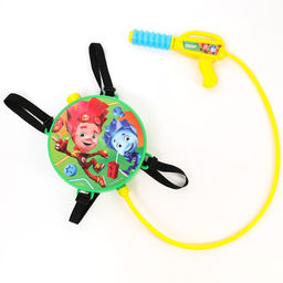 Водный пистолет «Нолик», ранец-баллон, Фиксики