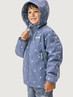 Костюм 7м0926 деним/серый