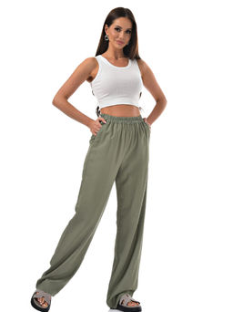 Хлопковй топ майка в рубчик