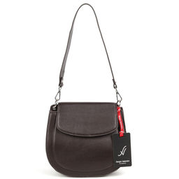 Женская кожаная сумка Sergio Valentini SV-768 Кофе фото 2