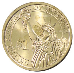 Монета 1 доллар 2015 года Р США 34-й президент США Дуайт Эйзенхауэр