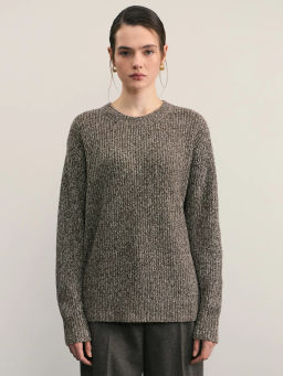 Джемпер с круглой горловиной / Zarina  фото 3