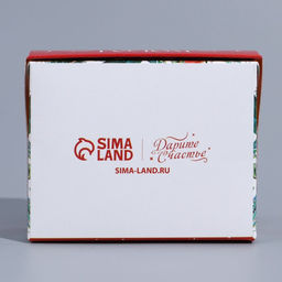 Цена за 5 шт. Коробка складная «С Новым годом», 10×8×3.5 см