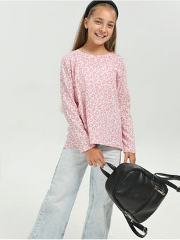 Лонгслив Леопард Детский Коричн - София фото 5