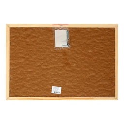 Доска пробковая А3, 30×45 см, Calligrata, в деревянной раме