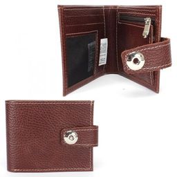 Портмоне мужское Croco-ПР-908 натуральная кожа 3 отд, 3 карм, коричневый флотер пулл-ап (208) 239829