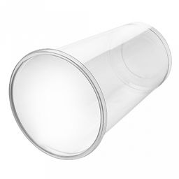 Цена за 100 шт. Стакан одноразовый из полипропилена 300мл, д8см, h11,3см, дно д5,2см, прозрачный (Россия) - Домашняя мода фото 4