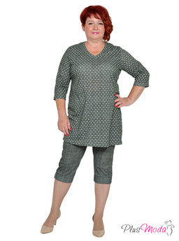 Туника Модель №1958 размеры 44-84 - Plusmoda фото 6