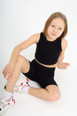 Топ детский Vrubchik, черный