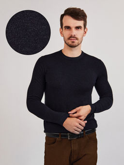 Джемпер мужской GREG G121-KM синий/графит  фото 5