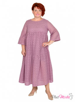 Платье Модель №1635 размеры 44-84 - Plusmoda фото 4