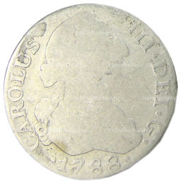 2 реала 1788 года Испания