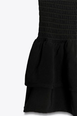 WIDE-WAIST BERMUDA SHORTS WITH RUFFLES - Zara фото 9