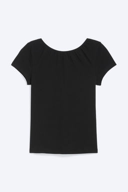 Camiseta corta con espalda abierta - H&m фото 2
