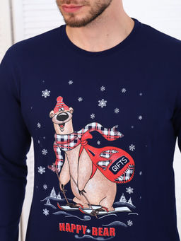 Костюм мужской 9-195 (темно-синий) Лыжник