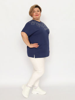 CRB wear/CSLW 60358-43 Футболка женская,голубой/Ex.Cherubino  фото 67