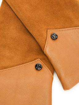 Перчатки женские ш+каш. IS04047 camel - Eleganzza фото 9