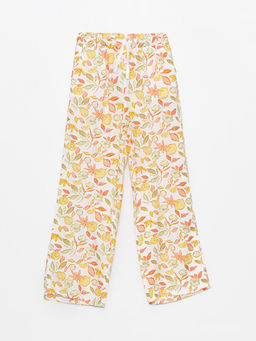 Beli Lastikli Wideleg K?z ?ocuk Pantolon