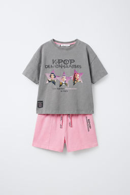 6-14 A?OS/ PIJAMA KPOP DEMON HUNTERS NETFLIX  / Rosa - Zara фото 2