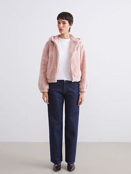 Kap??onlu Kad?n K?rk Ceket