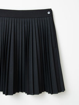 Юбка плиссе Черная 7+ - Bungly фото 3