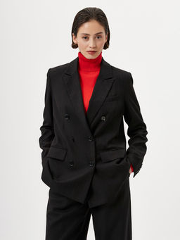 Жакет женский 12511-34041 black/red